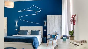 Suite, idromassaggio (King) | 1 camera, copriletto in piuma, materassi a doppio strato