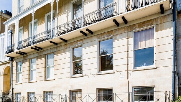Façade de l’hébergement