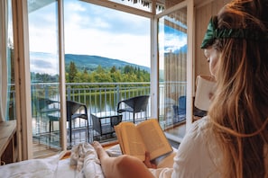 Cottage on stilts sleeps 2 (one bedroom) | View from room - Topcamp Hallingdal - Ål (Al)