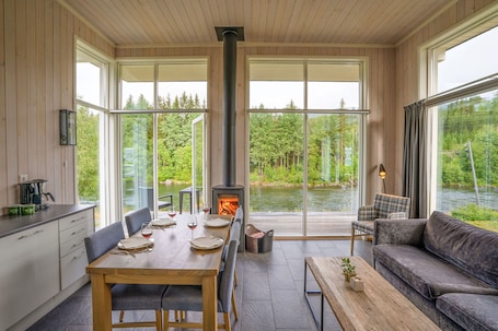 Área de sala de estar. Topcamp Hallingdal - Ål