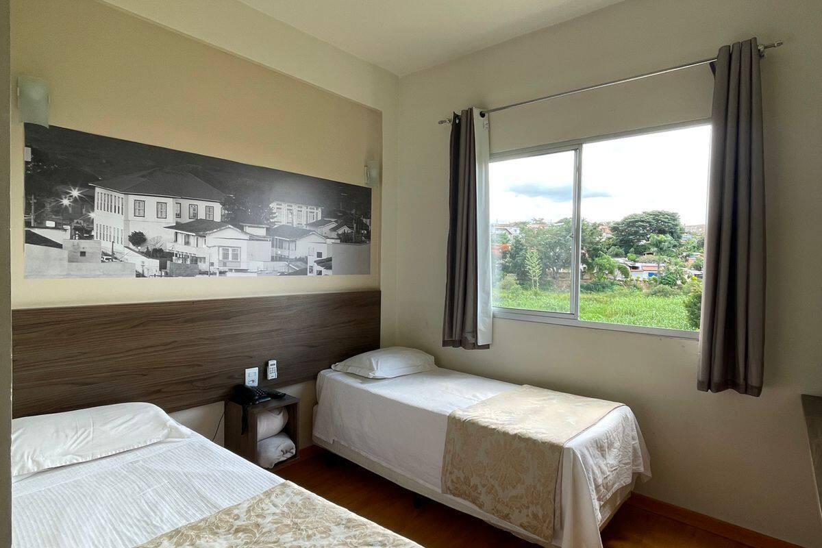 twin room | minibar, blackout curtains, free wifi, bed sheets