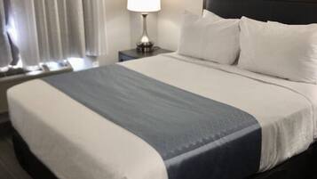 Ropa de cama hipoalergénica y escritorio