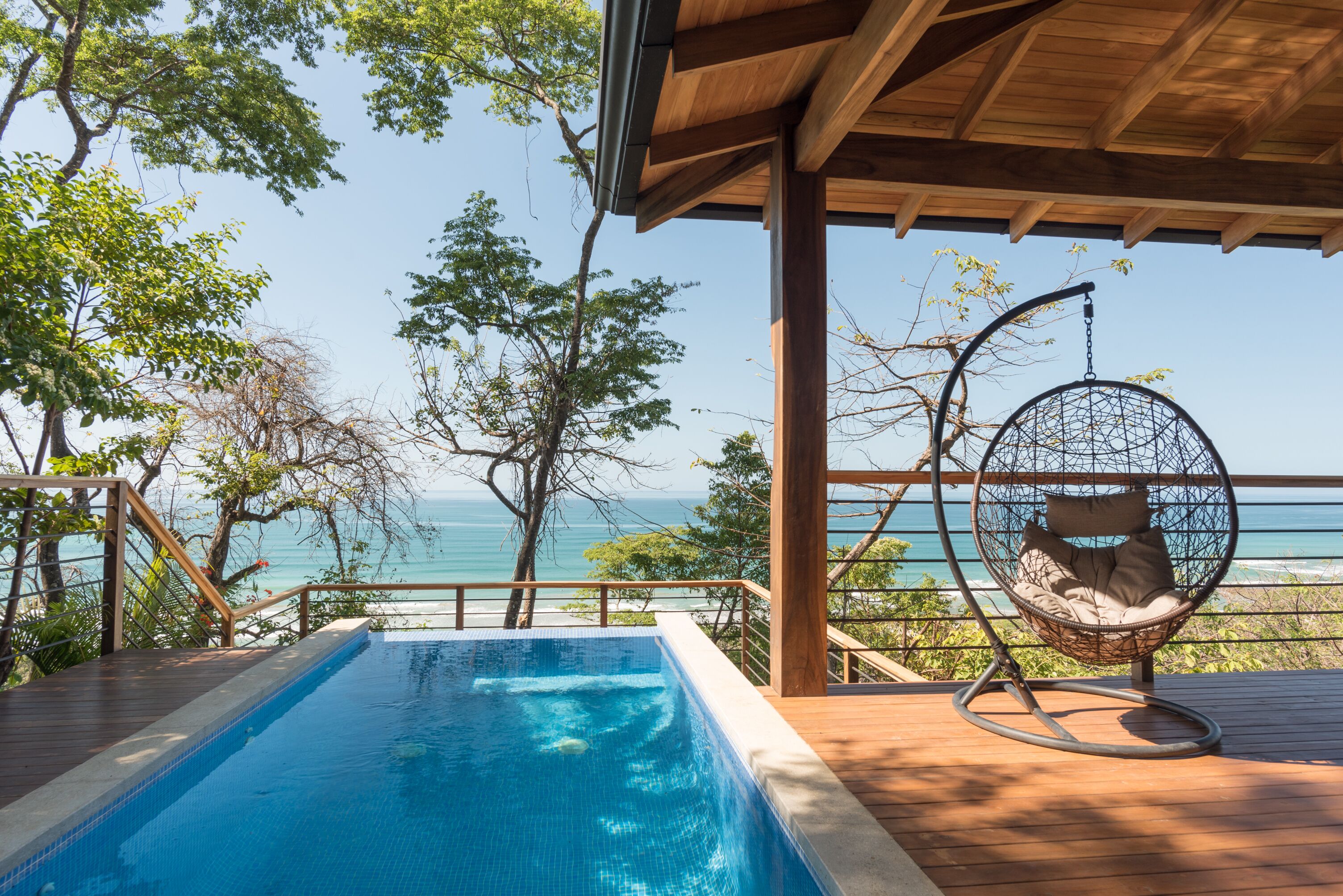 Vista Del Alma Boutique Resort hilltop views and terrace in Santa Teresa
