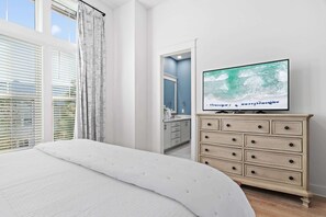 3 bedrooms, iron/ironing board, travel cot, WiFi