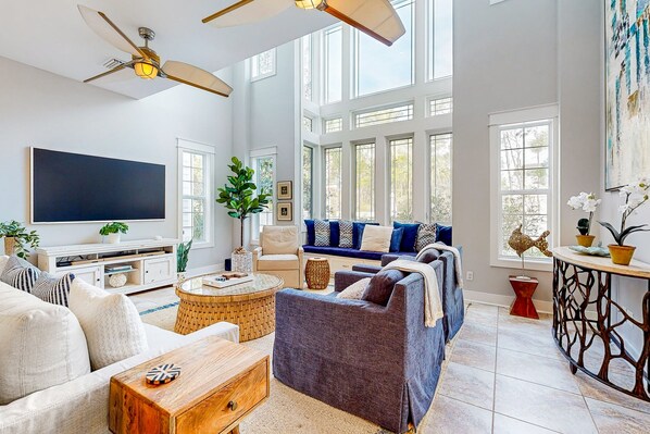 TV, table football, books