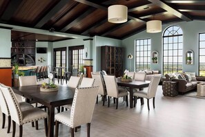 Dining - Epic Mansion Near Disney w/ Sports Arcade, Theater, Game Loft, Huge Pool & Patio (Kissimmee)