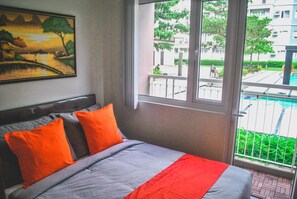 1 bedroom, WiFi - Butler's BnB (C) @ Trees Residences Quezon City (Quezon City)