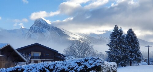 Ski-in Ski-out-Wohnung 25 m vom Kabinenlift entfernt
