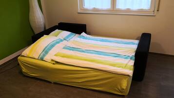 1 Schlafzimmer, kostenloses WLAN, Bettwäsche