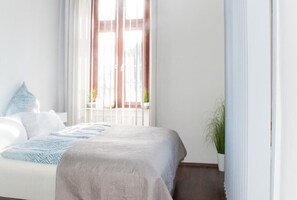 3 soverom, strykejern/-brett, wi-fi (inkludert) og sengetøy