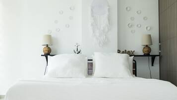 2 slaapkamers, een strijkplank/strijkijzer, wifi, rolstoeltoegang