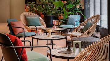 Lounge i lobbyen