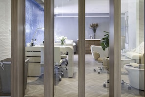 Espace de soins pour les couples, soins corporels