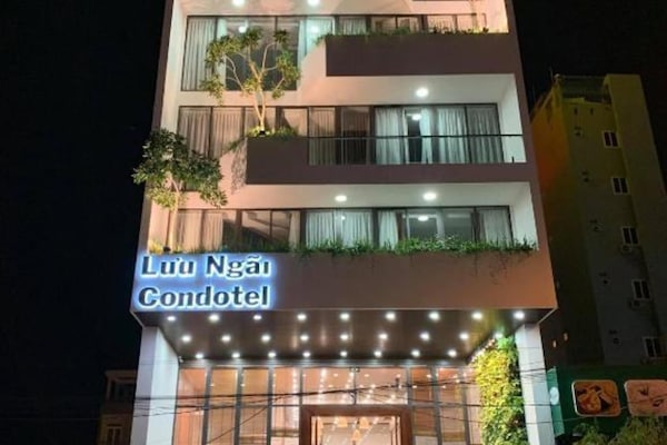 Front of property – evening/night