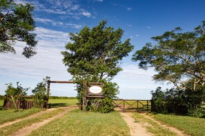 Fachada de la propiedad