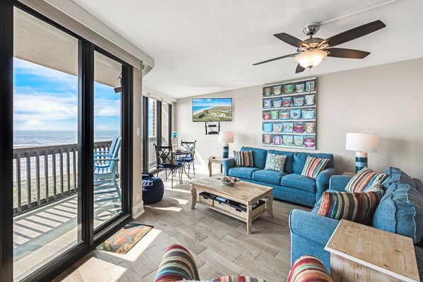 Televisión y impresora 