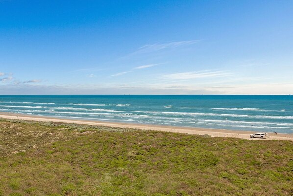 Aan het strand