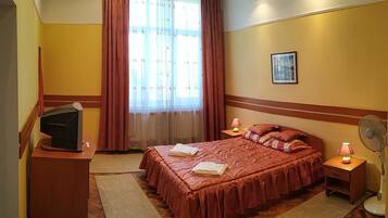 1 bedroom, desk, soundproofing, iron/ironing board