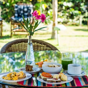 Frokostbuffé er inkludert hver dag