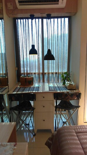 In-room dining - Pleasant Tifolia 1 BR Kelapa Gading (Jakarta)