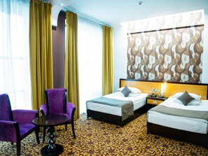 Kamar Standar | 1 kamar tidur, seprai premium, dan selimut bulu angsa