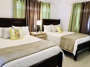 6 bedrooms, in-room safe, iron/ironing board, free WiFi
