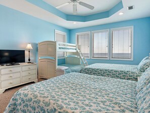 6 bedrooms, iron/ironing board, free WiFi, bed sheets