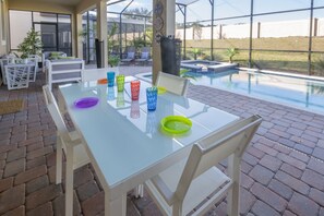 House, 6 Bedrooms (6 Bathrooms) | Lanai - Jr Champions by VillaDirect (Davenport)