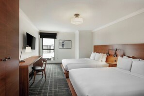 Room, 2 Queen Beds | Individually decorated, individually furnished, desk, iron/ironing board - FOUND Hotels, Santa Monica, Series by Marriott (Los Angeles)