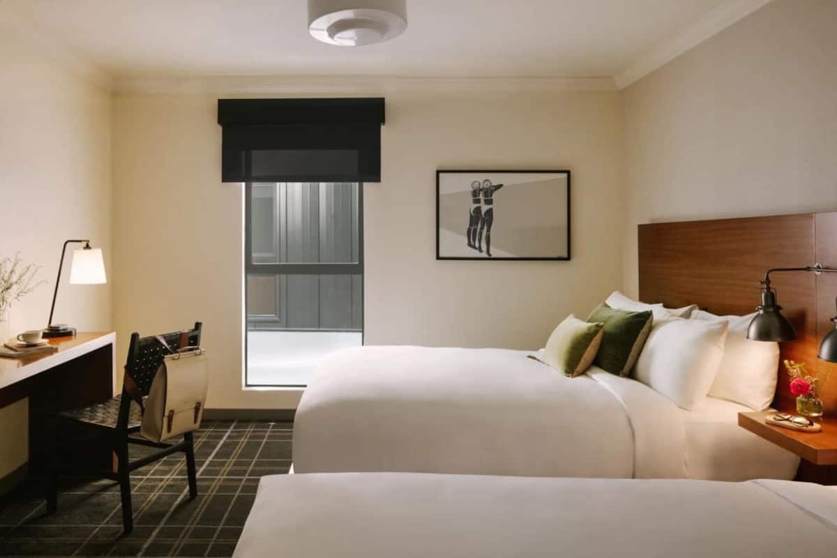 1 Schlafzimmer, individuell dekoriert, individuell eingerichtet