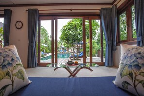 Exclusive Villa, 3 Bedrooms, Non Smoking, Pool View | View from room - Baan Pinya Balinese Style Aonang Pool Villa (Krabi)
