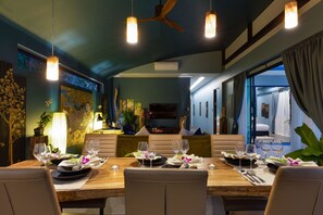 3-Bedroom Villa with Pool Villa | Matservice på rummet