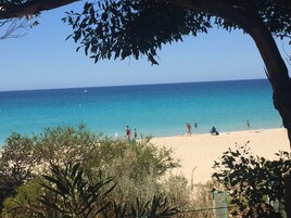 Beach nearby, white sand