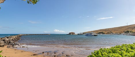 海灘、躺椅、沙灘巾