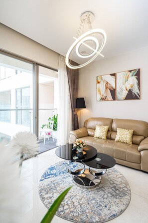 Apartment, 2 Bedrooms | Living area - Justay Sunrise City (Ho Chi Minh City)