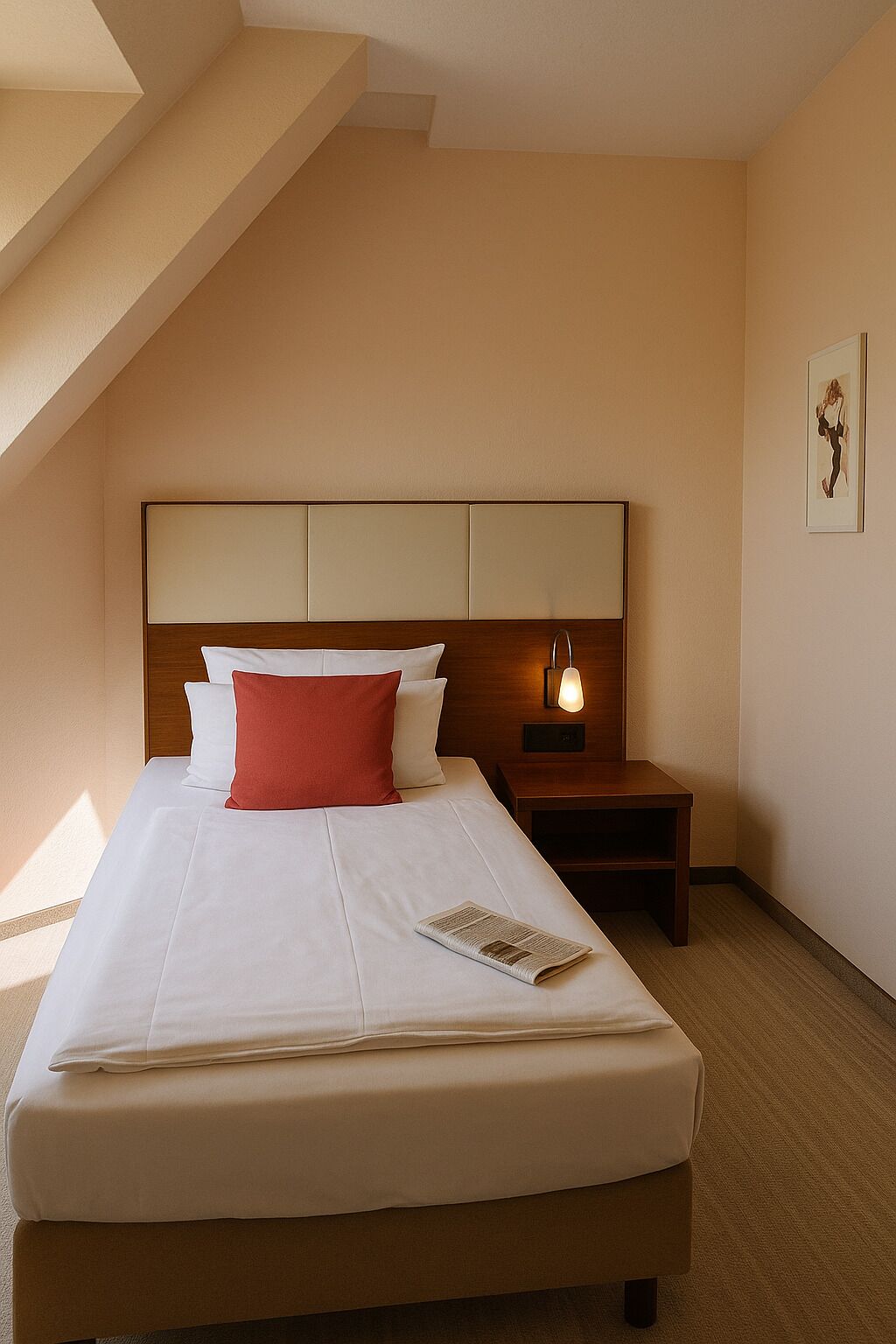 Business Single Room | Hypo-allergenic bedding available, pillowtop beds, in-room safe, desk