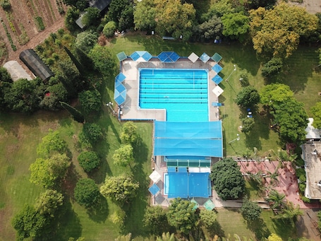 Seasonal outdoor pool. Kibbutz Beit Alfa Guest House