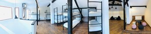 共用宿舍, 男女混合宿舍 (Attic 12 beds) | 遮光布/窗簾、免費無線上網、床單