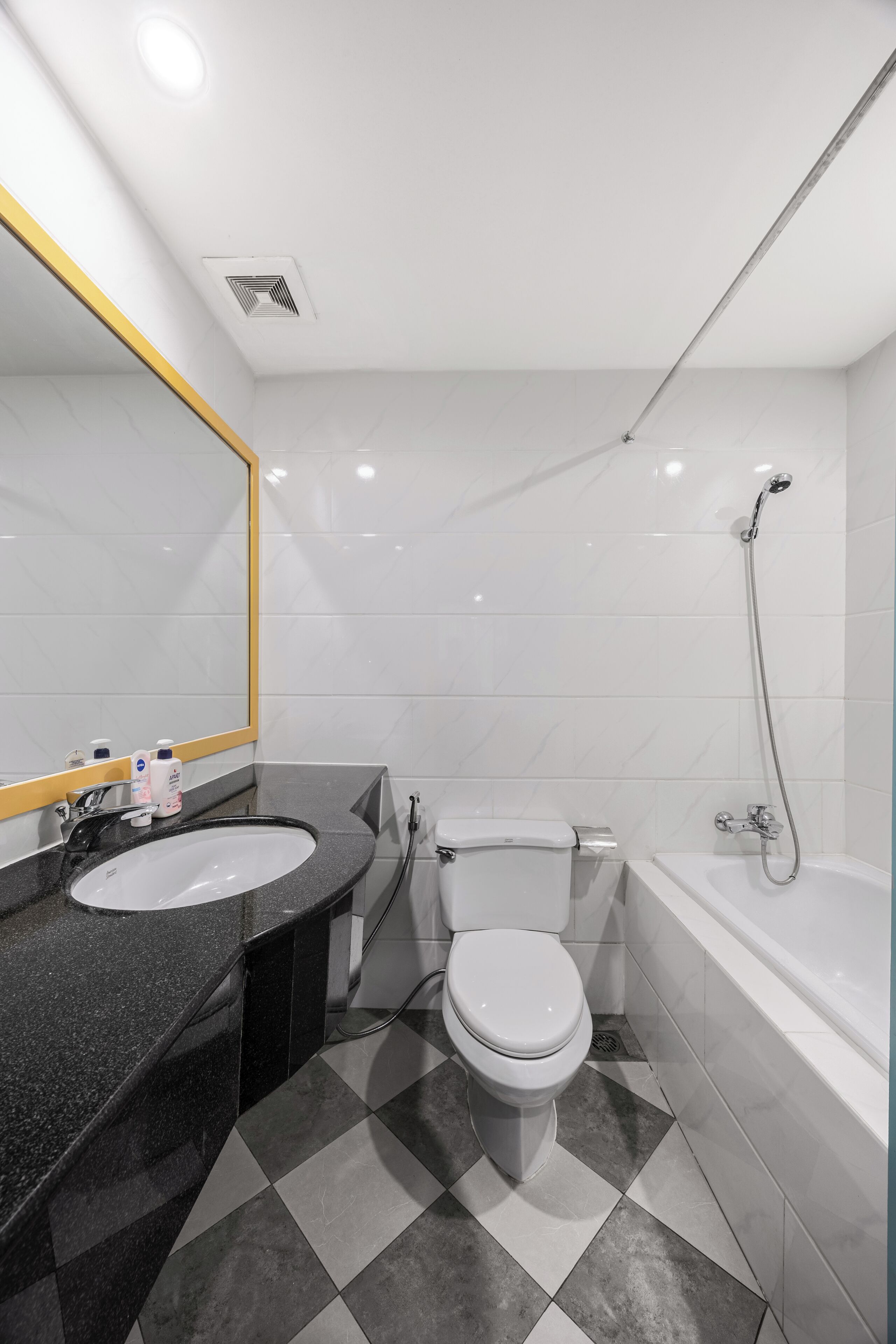 free toiletries, hair dryer, bathrobes, slippers