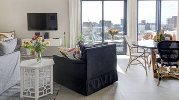 Apartamento superluxo | Sala de estar