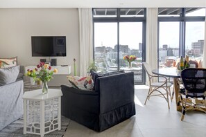 Apartamento superluxo | Sala de estar