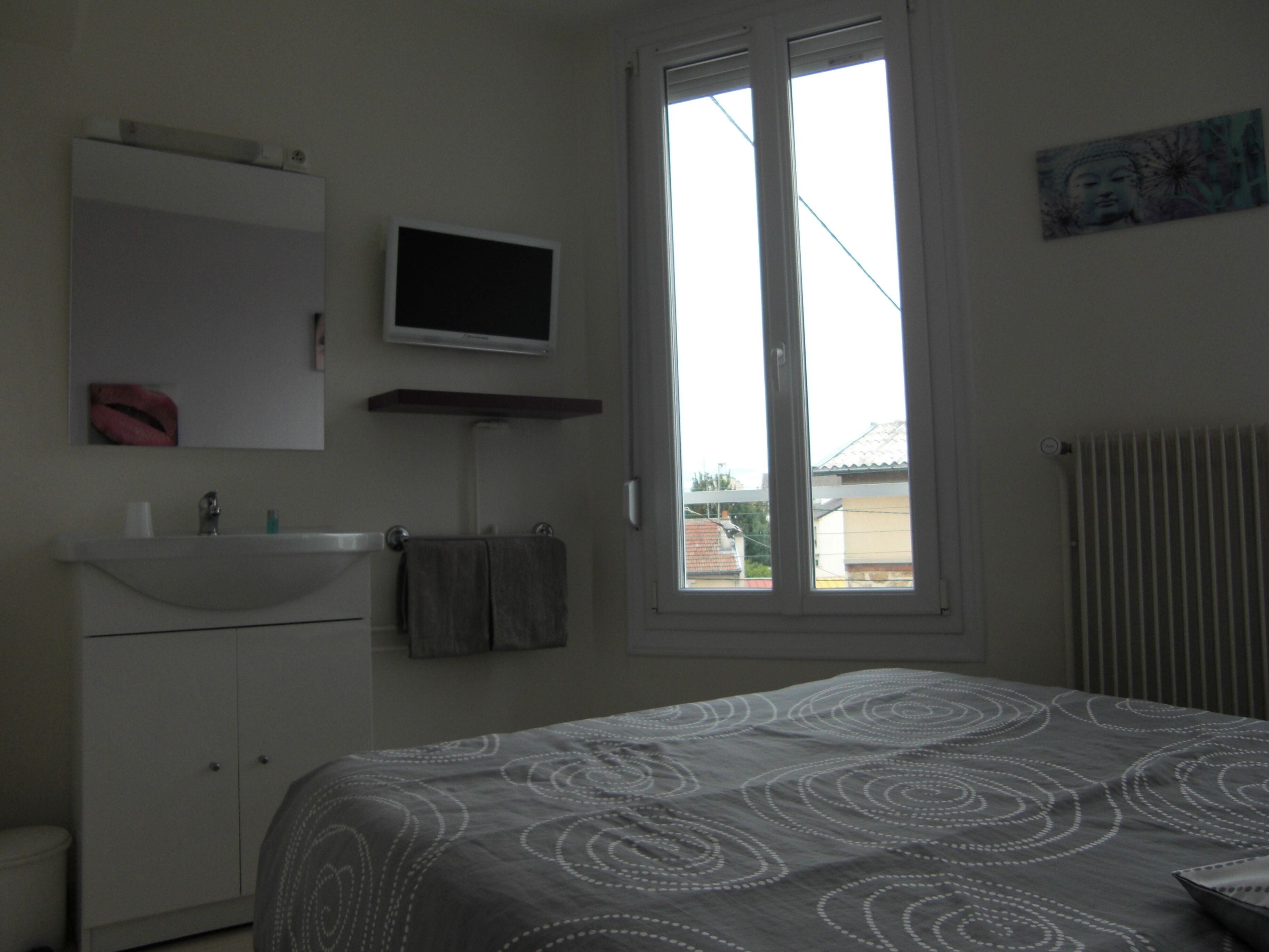 双人房, 公共浴室 | 隔音、免费 WiFi、床单