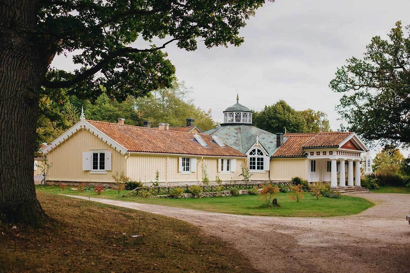 Voorkant van accommodatie