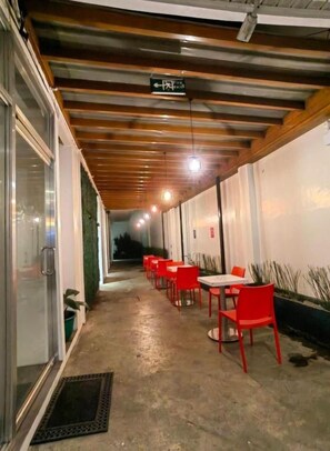 Outdoor dining - Kojo Hotel (Tagum)