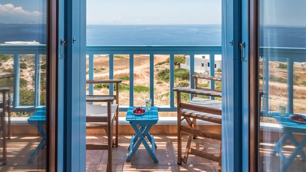 Studio, vue mer | Vue depuis le balcon