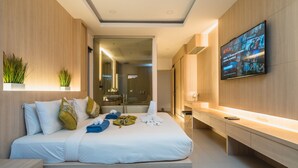 3 chambres, literie de qualité supérieure