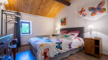 Individually decorated, individually furnished, blackout curtains