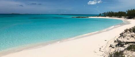 Sun-loungers, beach towels