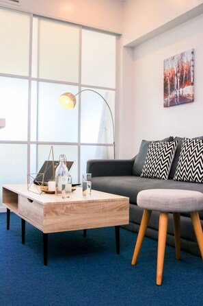 Classic Apartment | Living area | Smart TV, Netflix, streaming services