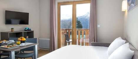 1 Schlafzimmer, kostenloses WLAN, BettwÀsche, Rollstuhlgeeignet